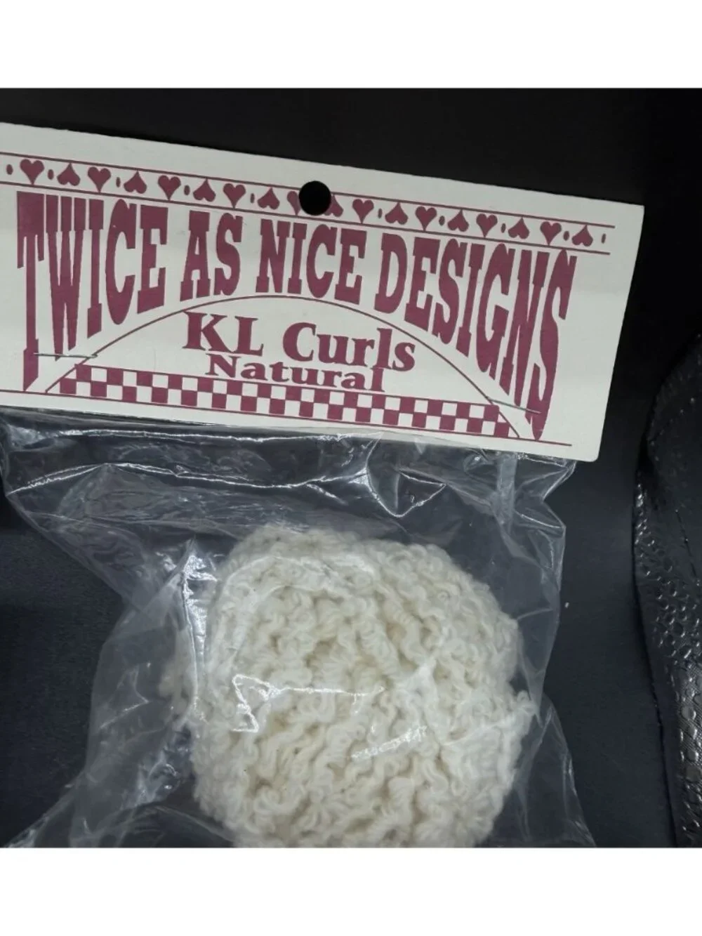 LOT 25+ Down Memory Lane & Twice as Nice Designs Mohair Wool Nylon Santa Hair